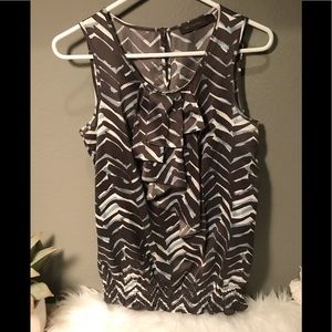 The Limited animal print sleeveless top